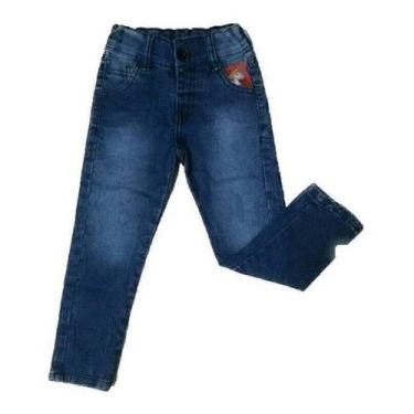 Imagem de Calça jeans infantil masculino 2 calça jeans masculina infantil 1 ao 16 anos