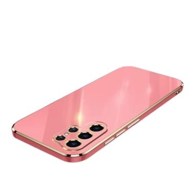 Imagem de ZiEuooo Capa de celular macia minimalista de cor sólida Para Xiaomi Mi Redmi Note 10 5G 4G / Pro/Pro Max, Concha traseira elegante de proteção de lente de borda reta(Red,Note 10 Pro 5G)