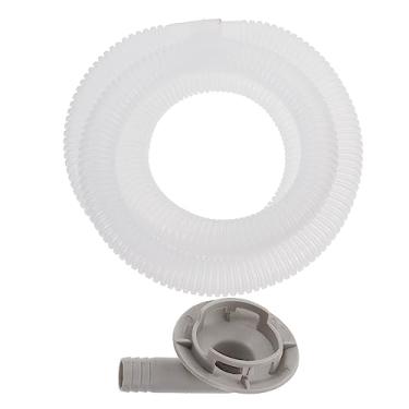 Imagem de OSALADI 1 Conjunto Kit de drenagem de ar condicionado kit de drenagem ac janela adaptador de unidade de ar condicionado de janela tubo de drenagem de ar condicionado mangueira mini pé PVC