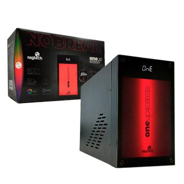 Imagem de Nobreak Gamer Ragtech Senoidal Puro One UP Predator 800VA TI GT, Entrda Biv./ Saída 115V - 20ONE4570
