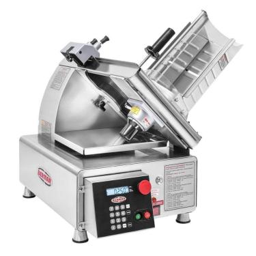 Imagem de Cortador de Frios Automático Lâmina 30 Cm Com Parada De Corte Inox Bermar BM120 NR PF - Bivolt