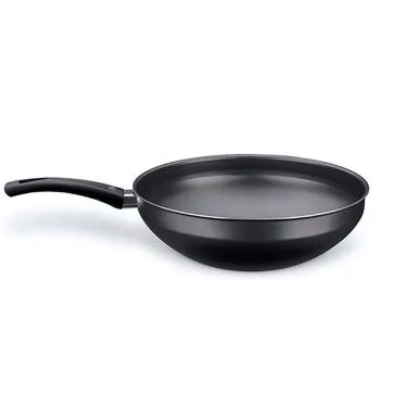 Imagem de Frigideira Wok Nº 24 com Extra-flon 3,0 Litros Grafite - E767 - Oliveira