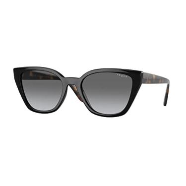 Imagem de Óculos de Sol Vogue Eyewear 0VO5417SL W44/11 Tam 56 / Preto - Lentes Gradient Grey