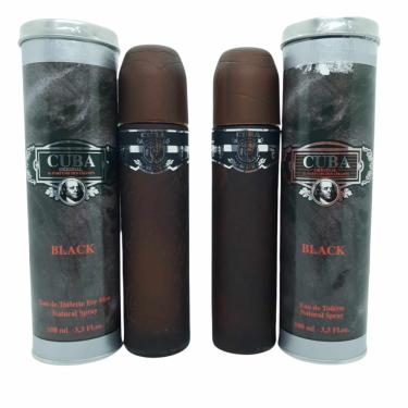 Imagem de Perfume Cuba Black Masculino + Cuba Black Importado 100 ml