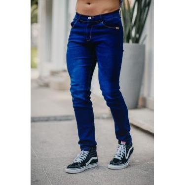 Imagem de Calca Jeans Azul Básica - Haddock