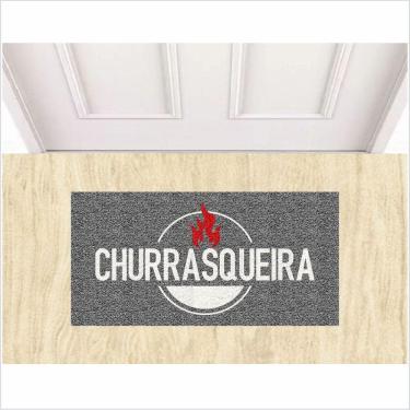 Imagem de Tapete Capacho Vinil Para Churrasqueira, Para Decoração.
