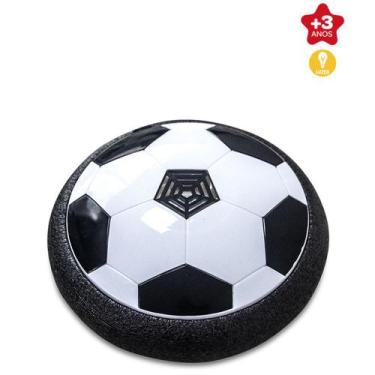 Imagem de Bola Flutuante Hover Ball Macia Com Luz Futebol Em Casa - Zoop Toys