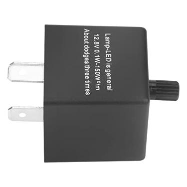Imagem de Relé de Flash de 3 Pinos, 60-120 Vezes por Minuto Plug and Play CF13 JL-02 Ajudante de Sinal de Volta Ajustável para Correção de Flash