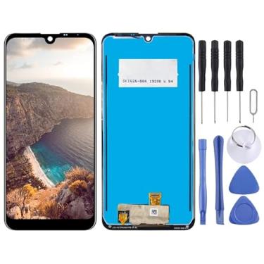 Imagem de YUNCHAO Acessórios telefônicos Tela TFT LCD para LG K50 / K12 MAX / LMX520 / LMX520DMW com Montagem Full (Black) Substituição do telefone celular