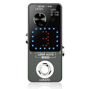 Imagem de Lekato loop auto effector pedal peças de guitarra loop efeito pedal para guitarra elétrica