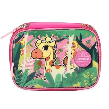 Imagem de Estojo Box 100 Pens Luxcel Up4You Girafa Pink