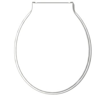 Imagem de Assento Sanitario Almofadado Economico Oval Branco - Durin