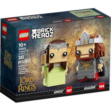 Imagem de LEGO BrickHeadz Aragorn & Arwen (40632) The Lord of The Rings