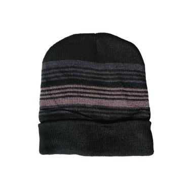 Imagem de Touca Térmica Gorro de Inverno com Listras e Forro GR622232
