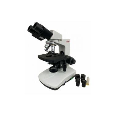 Imagem de Microscópio Biológico Binocular Iluminação Led 1600x Inclinação 30° Mbb-200 Portátil Instrutherm