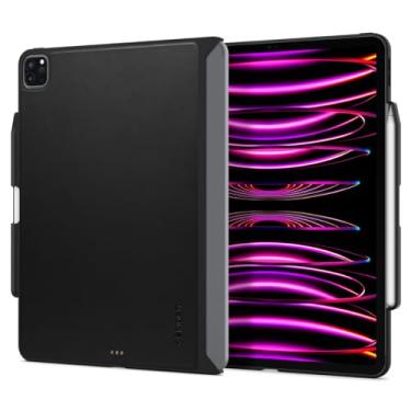 Imagem de Spigen Thin Fit Pro Projetado para iPad Pro 12,9 polegadas Case M2 M2 6ª geração (2022) / 5ª Geração (2021) Magia Teclado Compatível com porta-lápis [Teclado não incluído] - Preto