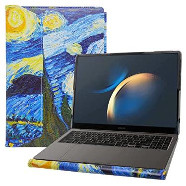Imagem de Alapmk Capa protetora para Samsung Galaxy Book3 Pro 16 NP960QFG/Samsung Galaxy Book3 Ultra 16 NP960XFH/Samsung Galaxy Book3 Pro 360 16 NP960XFG [Não serve para Galaxy Book3 14/13.3/15.6], Noite Estrelada