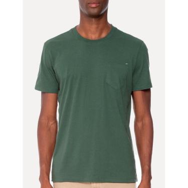 Imagem de Camiseta Ellus Cotton Fine Easa Pocket Classic Verde Escuro-Masculino