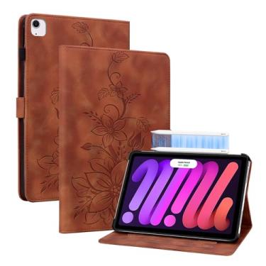 Imagem de KEFBWAO Capa para iPad Air de 11 polegadas M2 2024, iPad Air 6ª geração/iPad Air 5ª geração 2022/Air 4ª 2020 10,9 polegadas, ativar/hibernar automaticamente, compatível com Pencil Pro e Pencil