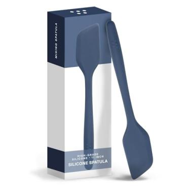 Imagem de Misen Espátula de silicone antiaderente – pode ser lavada na lava-louças, resistente ao calor – Ferramenta de cozinha versátil de nível profissional para panquecas, ovos e assar – Utensílio de