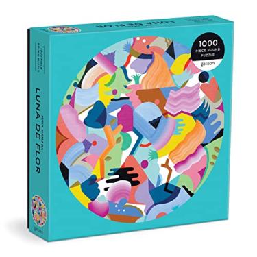 Imagem de Mina Hamada Luna de Flor 1000 Piece Round Puzzle