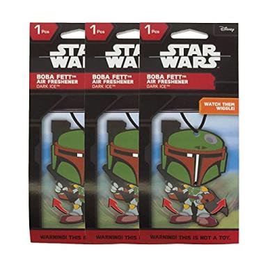 Imagem de Plasticolor Star Wars Boba Fett Car Accessories - Boba Fett Air Freshener Wiggler (3)