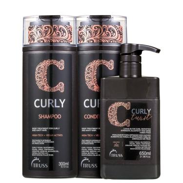 Imagem de Kit Truss Curly Trio (3 Produtos) Blz