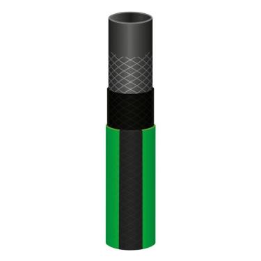 Imagem de Mangueira Flex Para Jardim Tramontina Verde Com Faixa Preta Em Pvc 4 Camadas 20 M Com E...