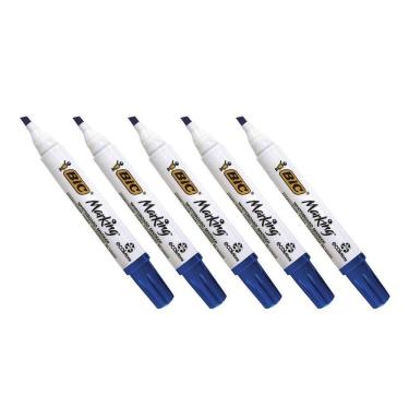 Imagem de Pincel Marcador BIC Marking 2.0mm Azul Recarregável