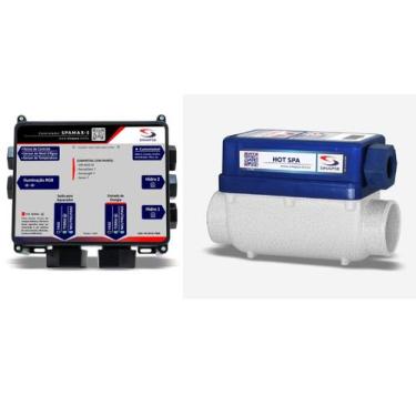 Imagem de Aquecedor E Caixa De Comando Do Aquecedor Spamax 5 Sinapse