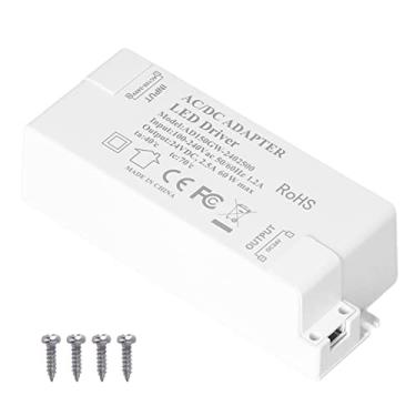 Imagem de Driver LED 60W 24V, Adaptador de Transformador de Energia à Prova D'água Entrada AC 100 a 240V Saída Fonte de Alimentação 2,5A para Projeto de Computador de Iluminação de Faixa