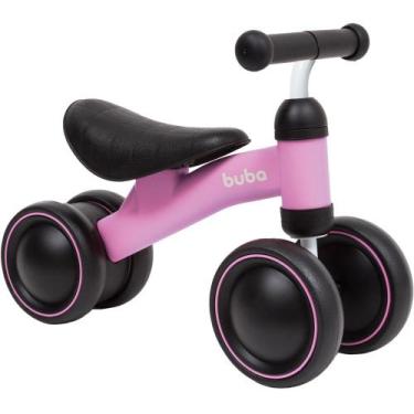 Imagem de Bicicleta Bicicletinha De Equilíbrio Para Bebê 4 Rodas Sem Pedal Buba 