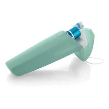 Imagem de Estojo Porta Escovas De Dente Creme Dental Portátil Mala - OU, Verde