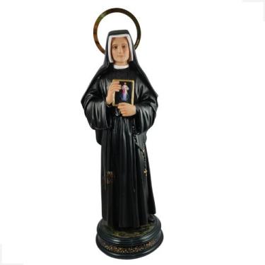 Imagem de Imagem Santa Faustina 30cm Original Artesanato Costa