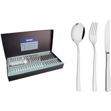 Imagem de Faqueiro Tramontina Inox 48 Peças para Churrasco Berlin Brilho 6693414