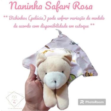Imagem de Naninha Dupla Face com Pelúcia Bichinhos e Porta Chupeta Diversas Esta
