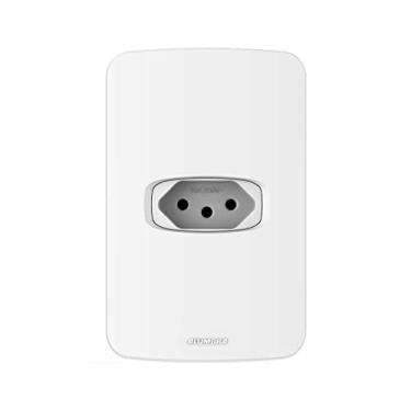 Imagem de Conjunto 1 Tomada, Alumbra, Gracia 85334, Branco