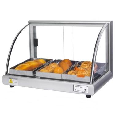 Imagem de A3 - Estufa Alfa para salgados de 3 bandejas Prata - 127V - Omega