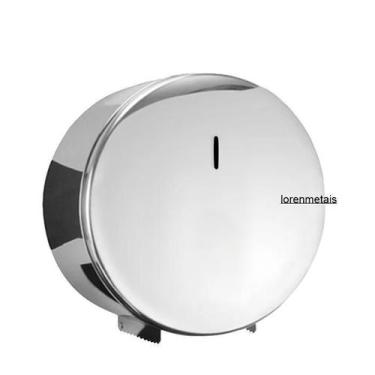 Imagem de Dispensador De Papel Higiênico Porta Rolão Inox 400M Clinica - Loren M