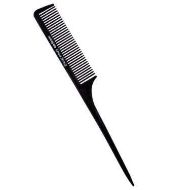 Imagem de KIT 5UN PENTE CARBONO DENTES LARGOS CABO PONTIAGUDO 0219 Marco boni