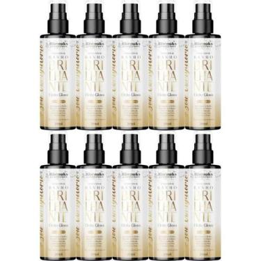 Imagem de Atacado 10 Spray Capilar Banho Brilhante Efeito Gloss Realinha os Fios