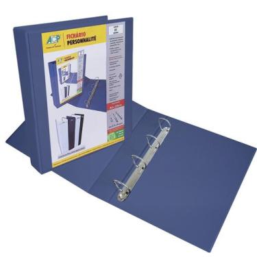 Imagem de Fichário Personalizável c/4 Argolas A4 40mm Cores a Escolha - ACP,  Az