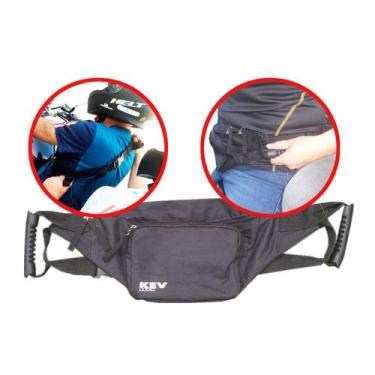 Imagem de Pochete PQP: Alça de Apoio para Garupa de Moto - Fabricação Nacional P