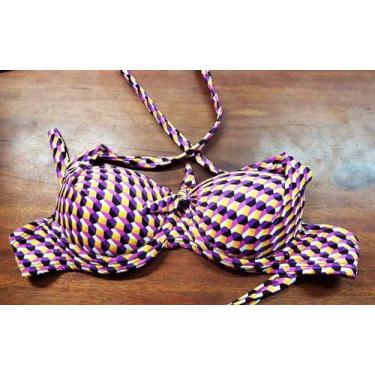 Imagem de Biquini Sutiã Avulso De Bojo - Verde Escuro - Marrom G - Alex Bali, Vi