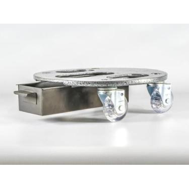 Imagem de Suporte Para Vaso 40cm Rodas De Gel C/Gaveta Antipingo linha drawer At