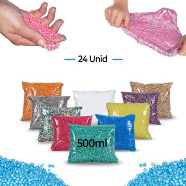 Imagem de 12 Litros Litros Isopor (pérola) Bolinha Slime Artesanato - SF
