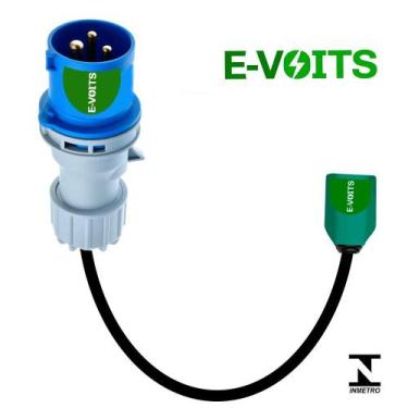 Imagem de Adaptador Tomada 20a Para 16a Carregador Carro Elétrico 50cm - Evoits