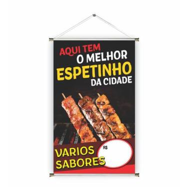 Imagem de Banner pronto Assado REF 018  medida 45x70 cm (arte Pronta)