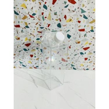 Imagem de Garrafa De Plástico Caixa De Leite Sucos Água Chás 500ML HG56638 - Int