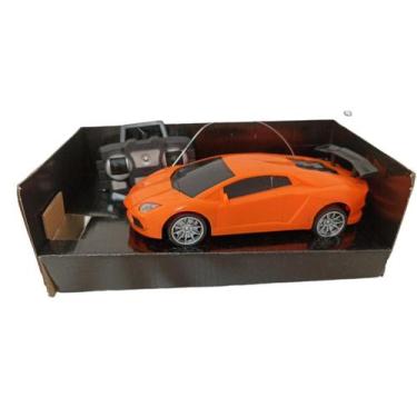 Imagem de Brinquedo Carrinho  Esportivo  Controle Remoto Total (Laranja) - Fun G